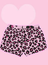 Load image into Gallery viewer, Pink Cheetah Casual Shorts