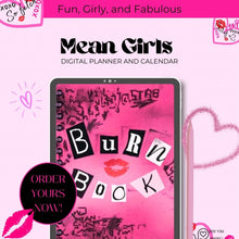 Load image into Gallery viewer, Mean Girls Digital Calendar & Notebook ♡