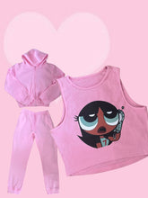 Load image into Gallery viewer, PowerPuffGirl Pink Sweatsuit ๐