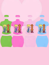 Load image into Gallery viewer, Power Puff Girls Yoga Set