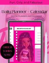 Load image into Gallery viewer, Baddie Digital It Girl Calendar 💕
