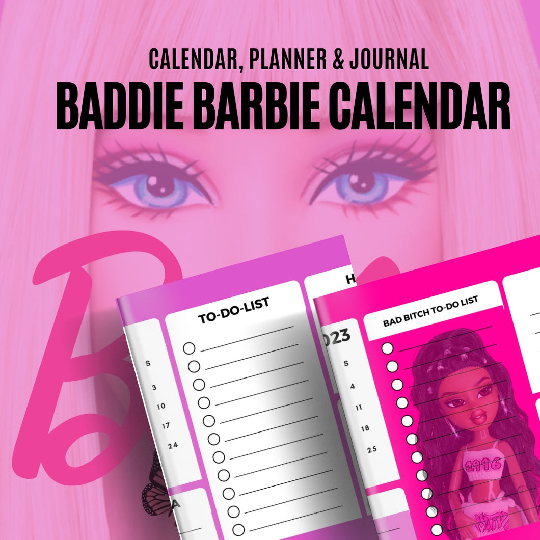 Baddie Digital It Girl Calendar 💕