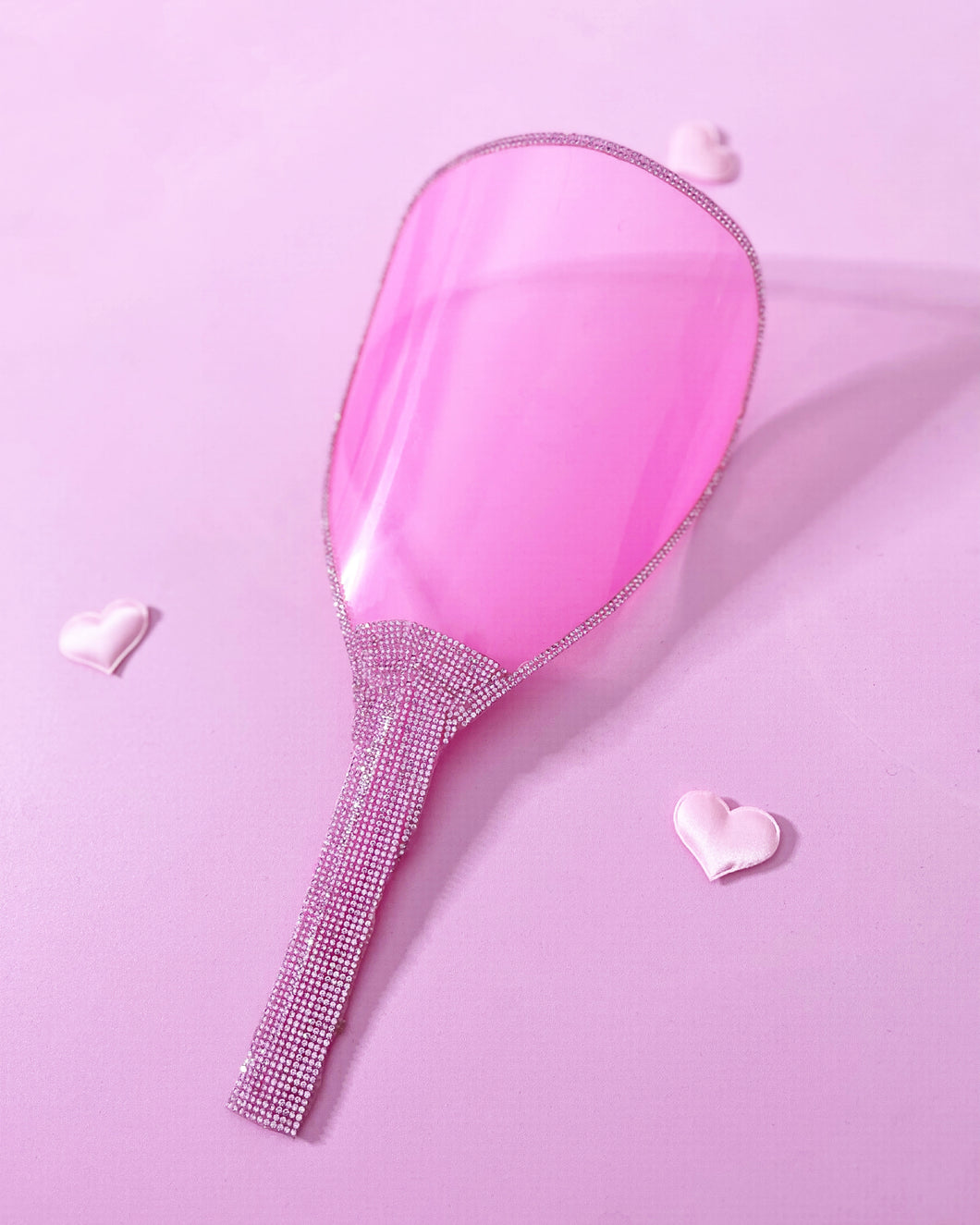 Pink Rhinestone Hair Spray Shield 💕